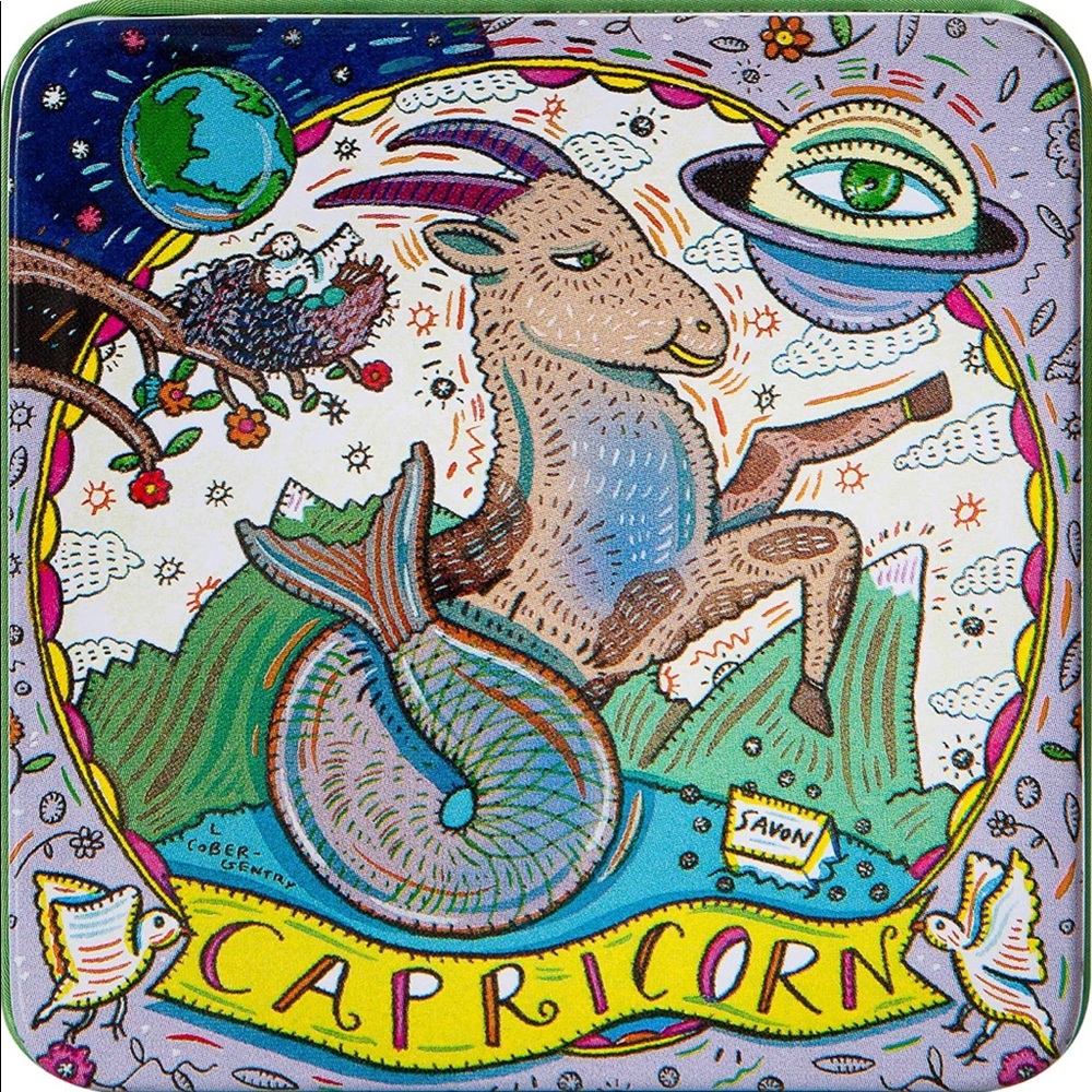 Pre De Provence Zodiac Collectible Tin Bar Soap, Capricorn, 100 Gram
